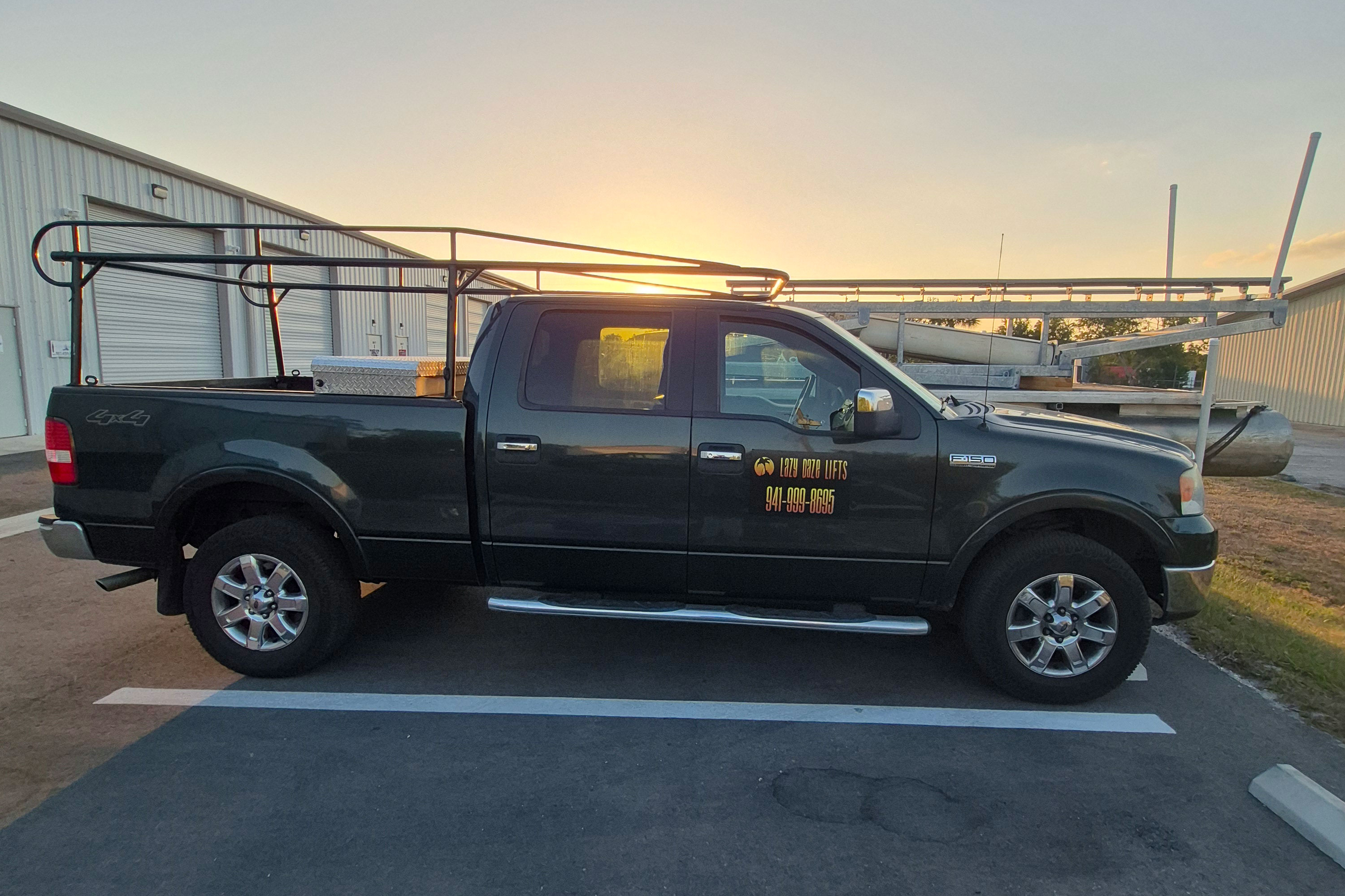 View our lazy daze lift company truck